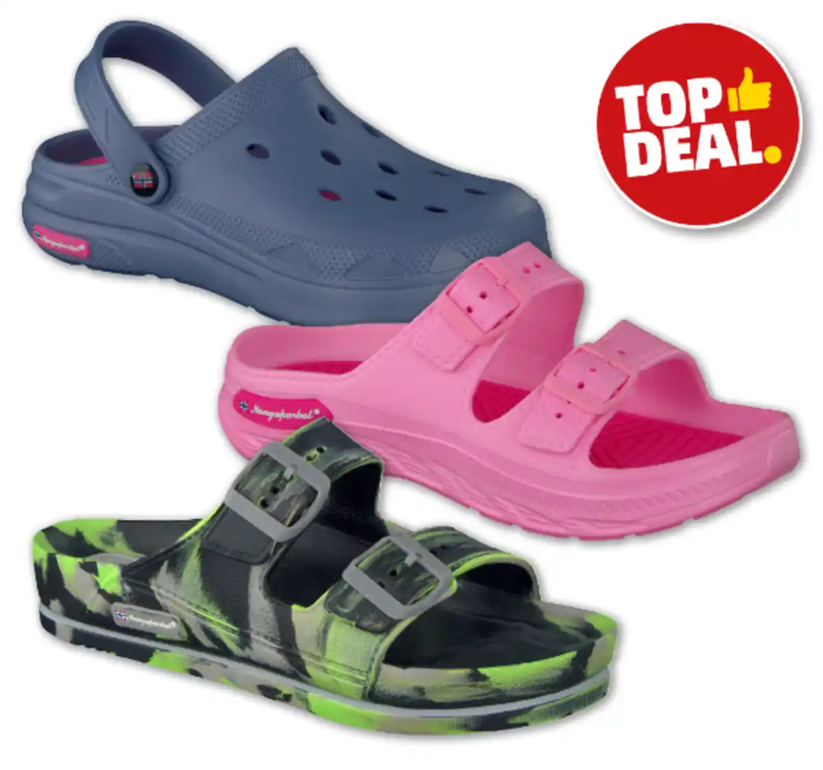 Bild 1 von NANGAPARBAT Phylon-Pantoletten oder -Clogs*