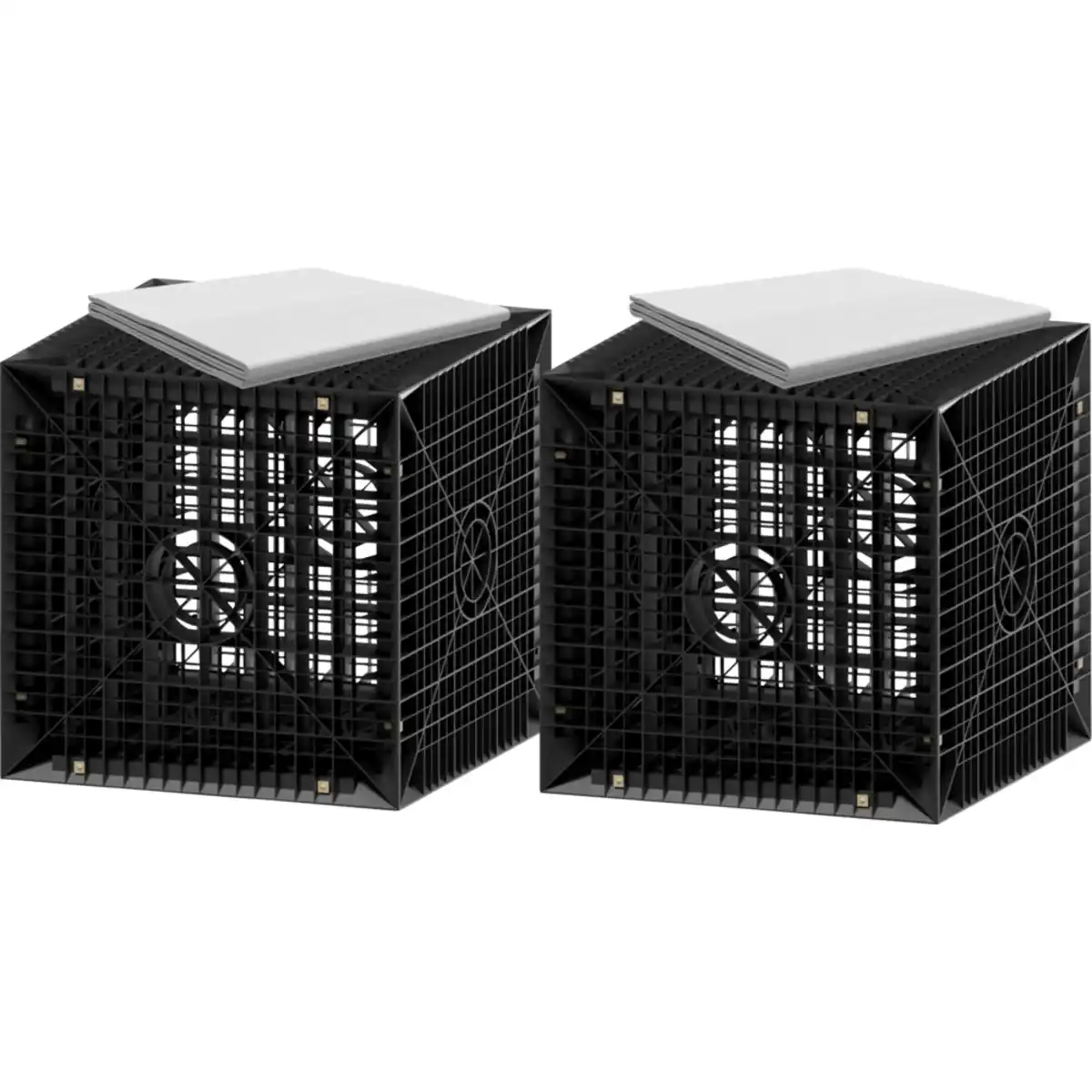 Bild 1 von Erweiterungsset Versickerung 410 L - 2 Sickerwürfeln 205 L und 8m² Geovlies