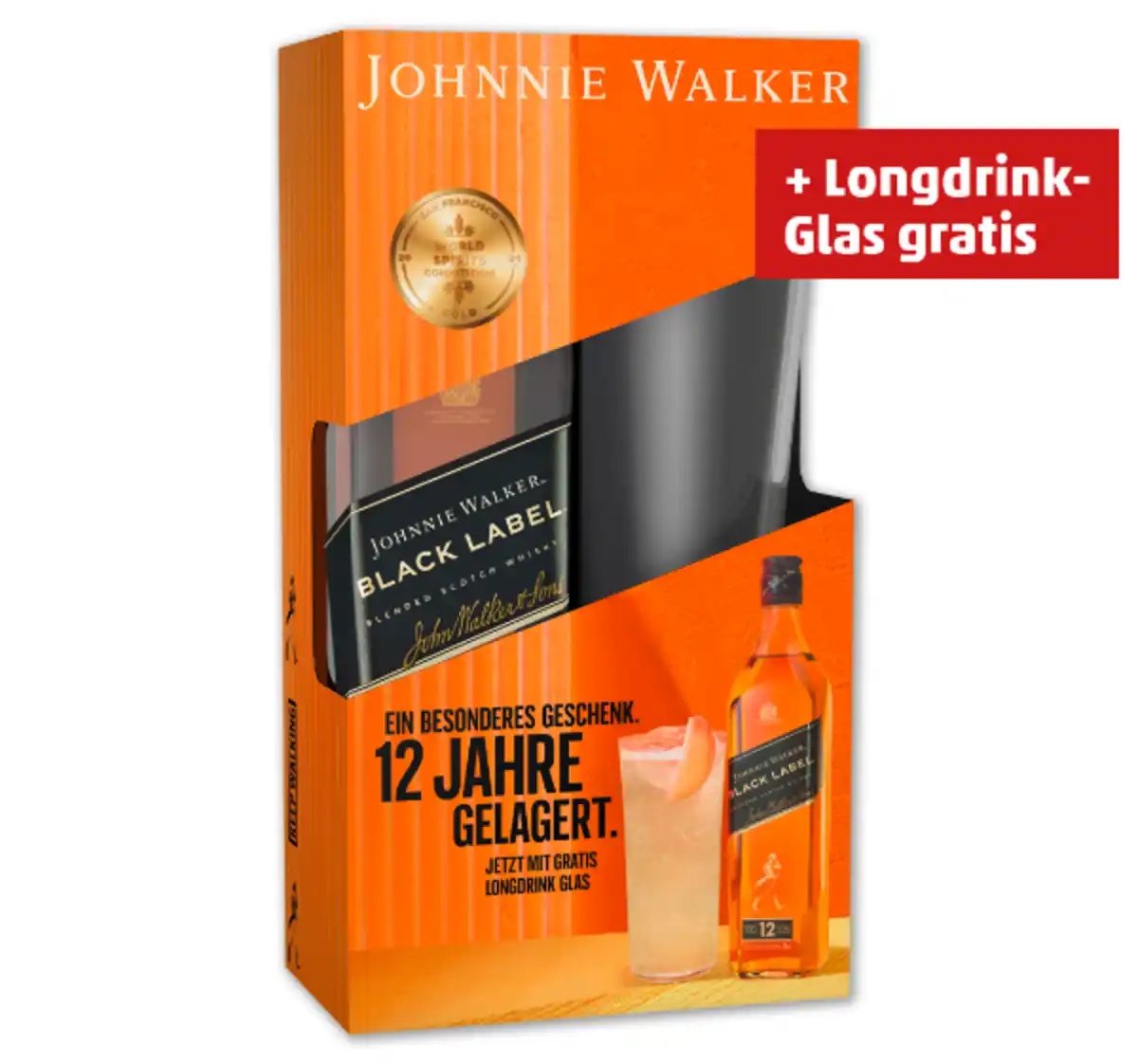 Bild 1 von JOHNNIE WALKER Black Label Blended Scotch Whisky*