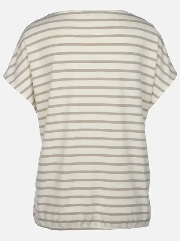 Bild 2 von Damen Ringelshirt Weiß