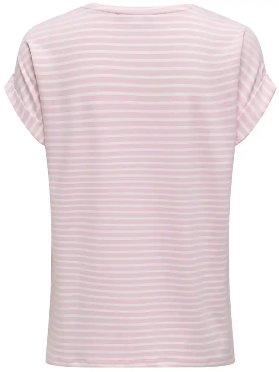 Bild 2 von Only ONLMOSTER STRIPE S/S T-Shirt Pink