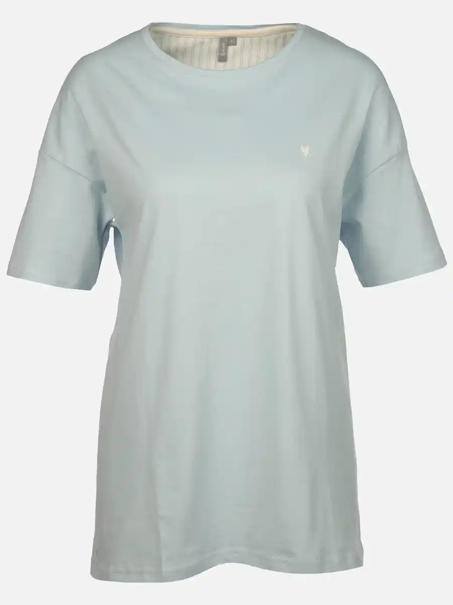 Bild 1 von Damen Schlafshirt unifarben Blau