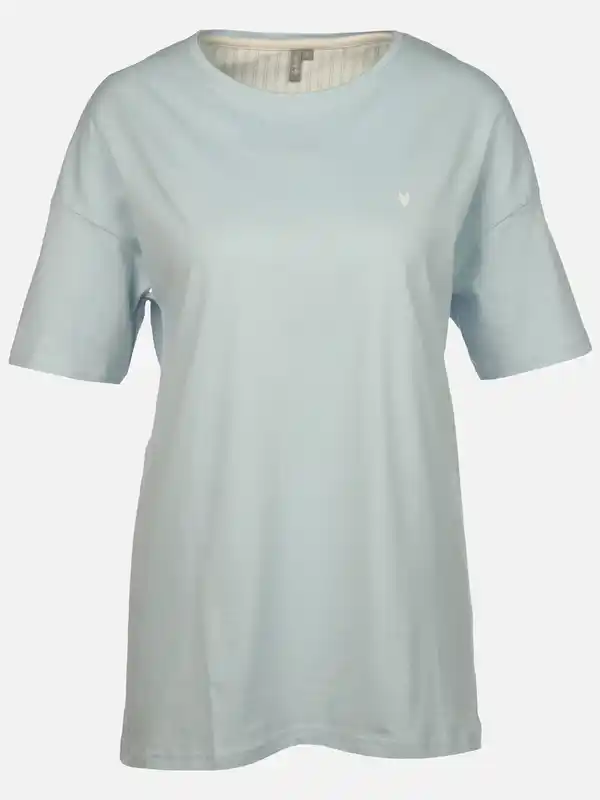 Bild 1 von Damen Schlafshirt unifarben Blau