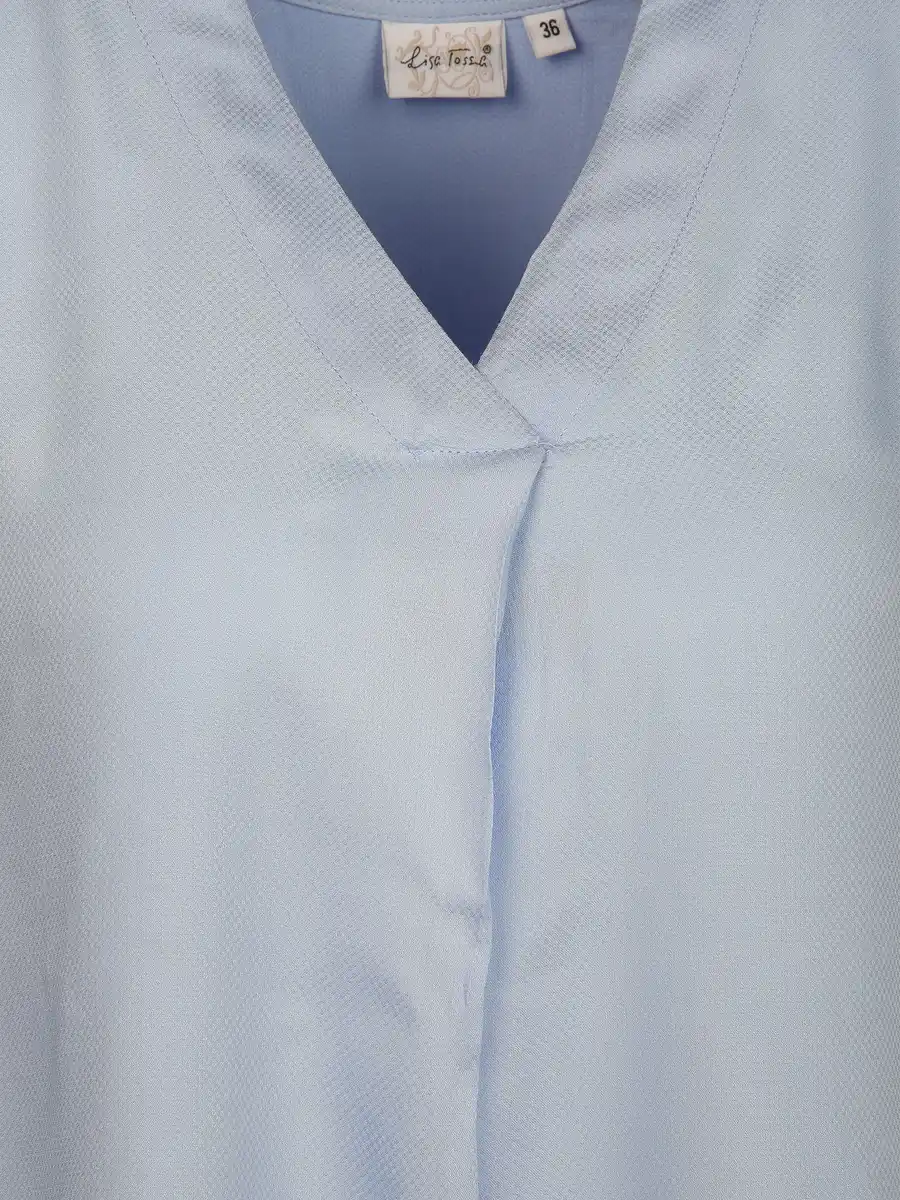 Bild 3 von Damen Schlupfbluse Blau