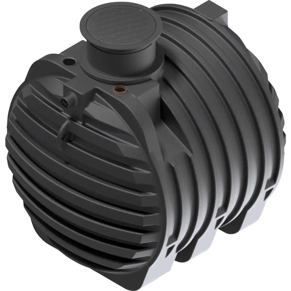 Bild 1 von Regenwasser-Zisterne 6.500 Liter mit Biovitor Ausgleichsdom und Tankabdeckung