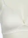 Bild 3 von Damen Soft BH mit Spitzenbesatz Weiß