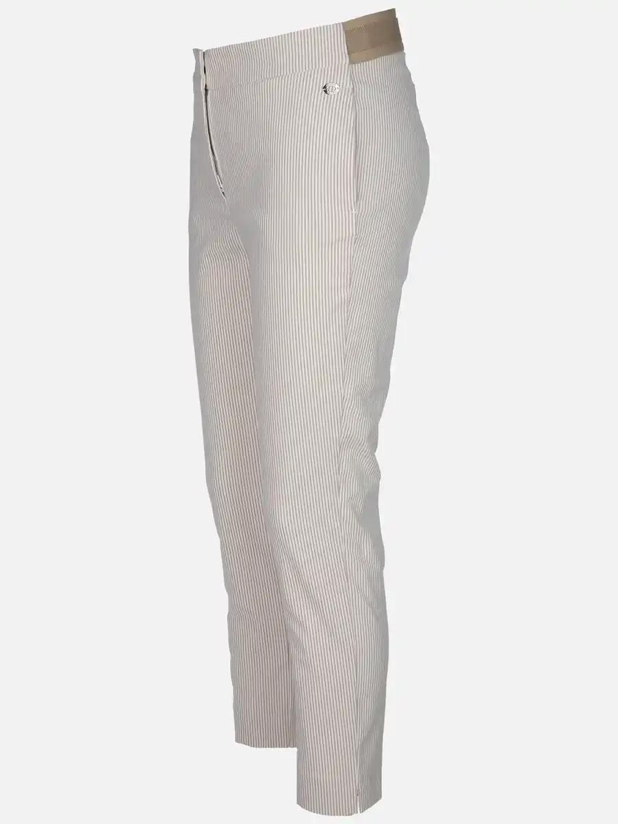 Bild 3 von Damen Sommerhose mit Streifen Weiß