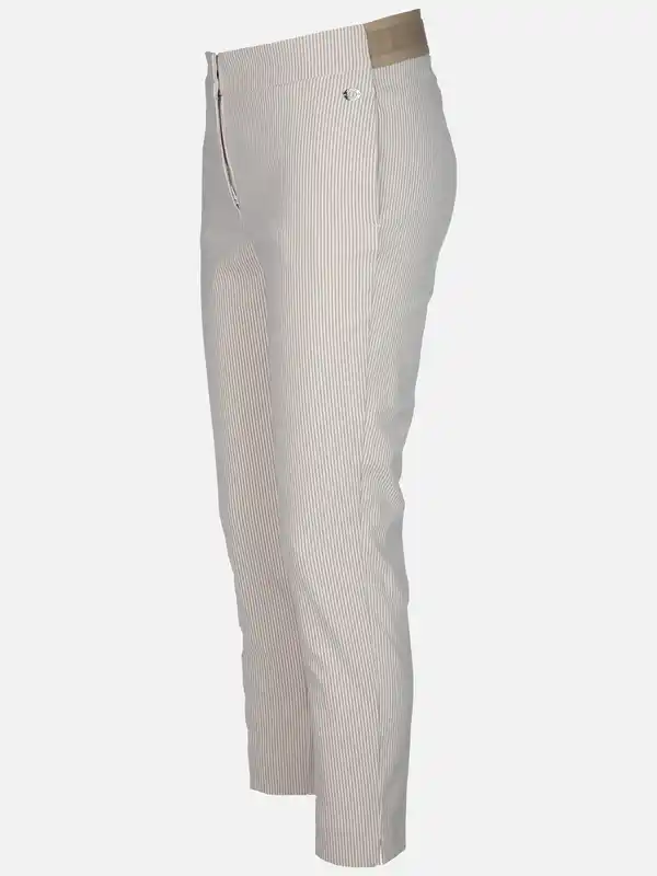 Bild 3 von Damen Sommerhose mit Streifen Weiß