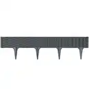Bild 1 von Beetumrandung Rattan Optik, ca. 3,9 m, Anthrazit