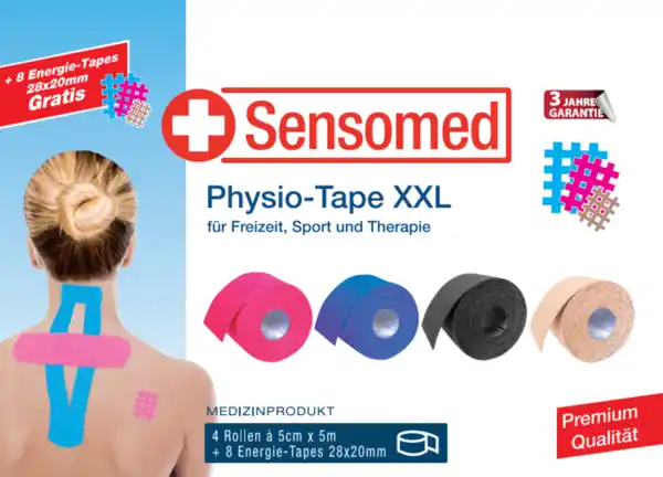 Bild 1 von Physio Tape Doppelpack, Hautfarbe