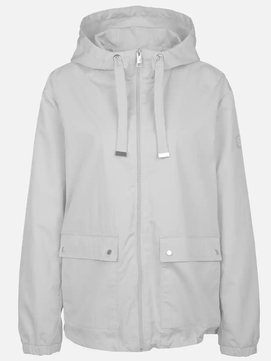 Bild 1 von Damen Windbreaker mit Kapuze Weiß