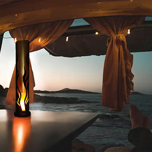 Bild 2 von LED Solar Flammensäule