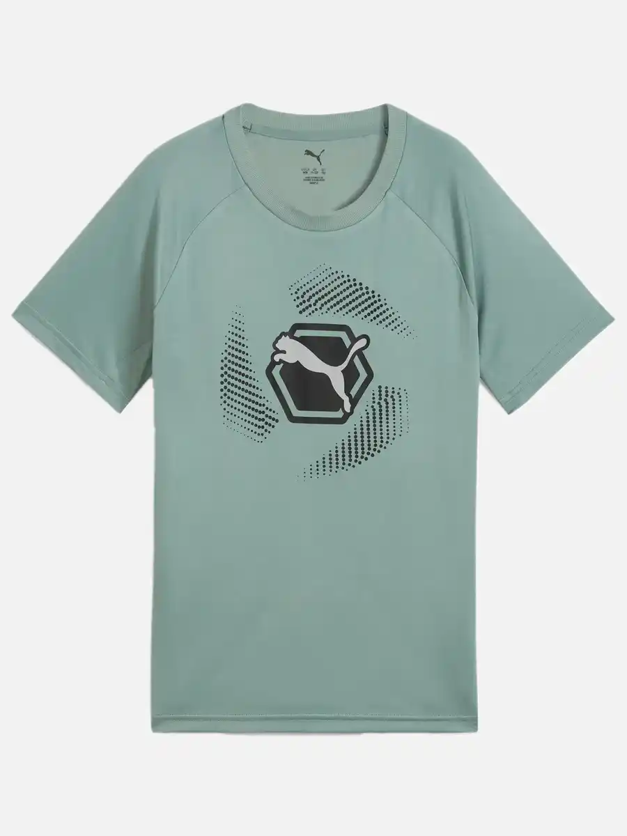 Bild 1 von Jungen T-Shirt mit Print Grün