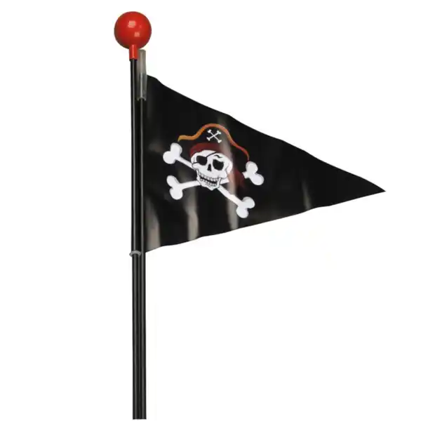 Bild 1 von FISCHER Fahrrad Sicherheitswimpel Pirat