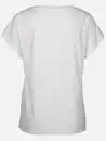 Bild 2 von Damen Shirt mit Strassbesatz Weiß