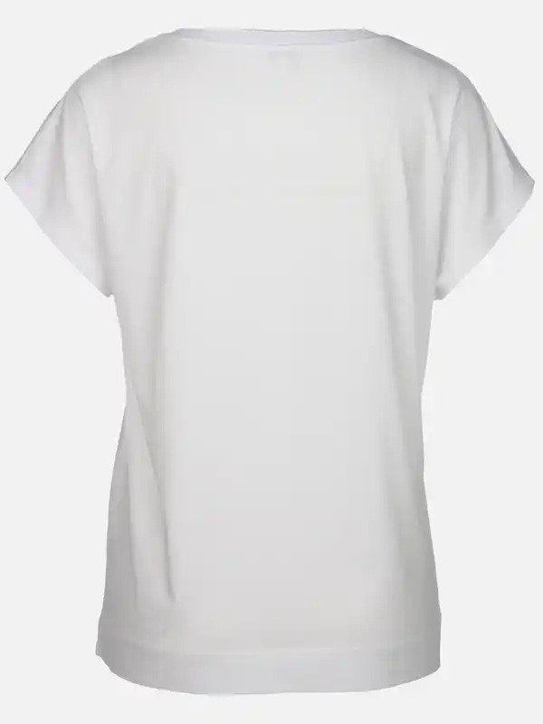 Bild 2 von Damen Shirt mit Strassbesatz Weiß