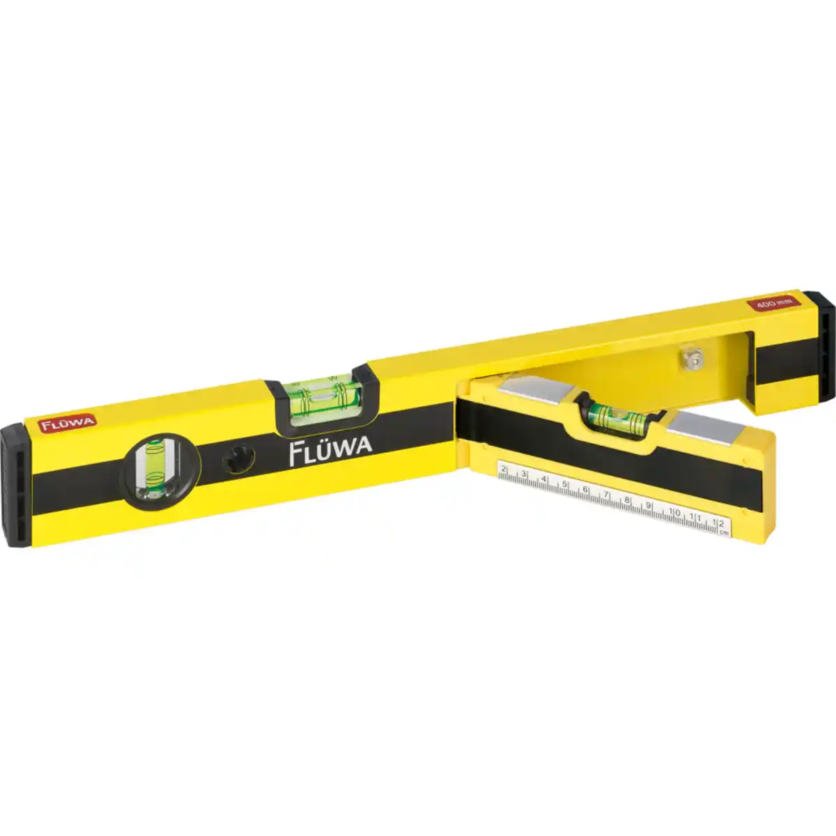 Bild 1 von FLÜWA Wasserwaage Gelb-Schwarz 40 cm Aluminium