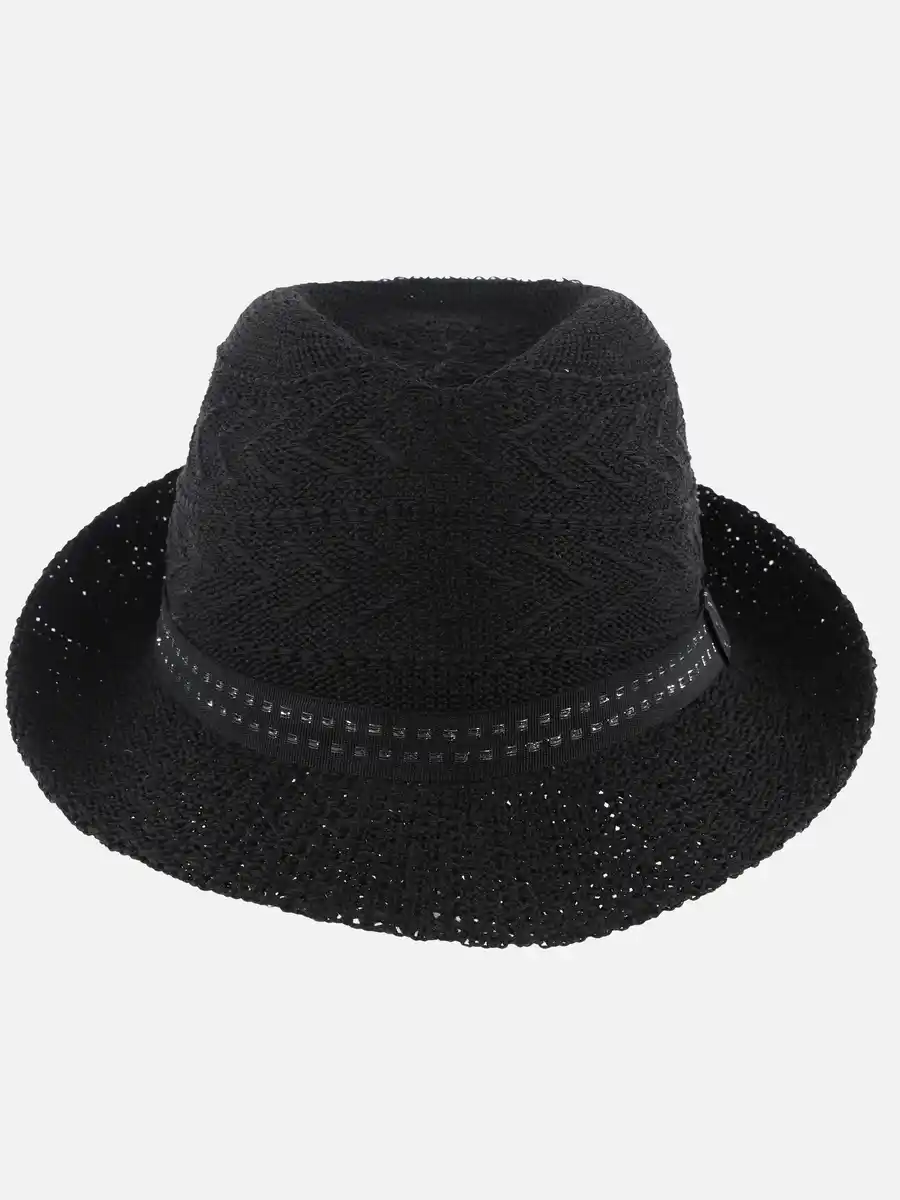 Bild 1 von Damen Hut mit Band Schwarz