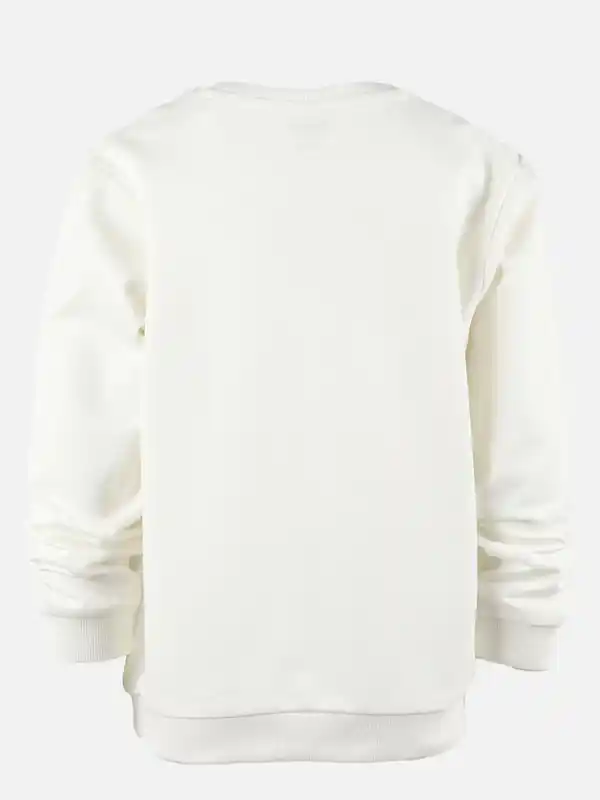 Bild 2 von Mädchen Sweatshirt mit Schmetterlings-Appliaktion Weiß