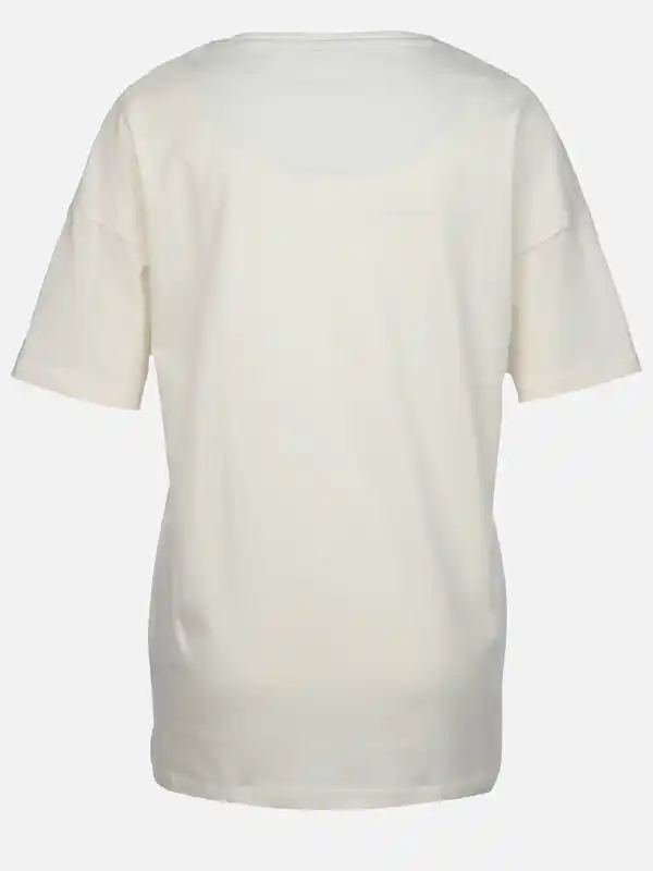 Bild 2 von Damen Schlafshirt unifarben Weiß