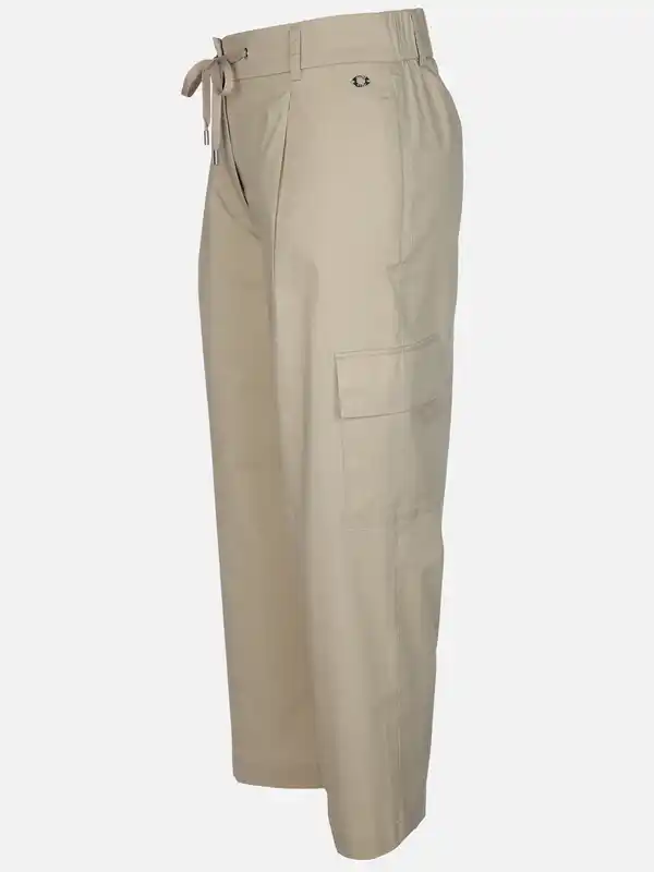 Bild 3 von Damen Cargohose in 7/8 Länge Beige