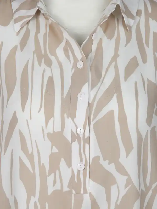 Bild 3 von Damen Kleid mit Alloverprint Beige
