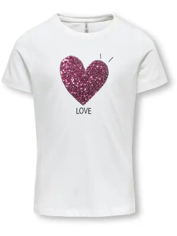 Bild 1 von Kids Only KOGCANDY LIFE SS PRIN T-Shirt Weiß