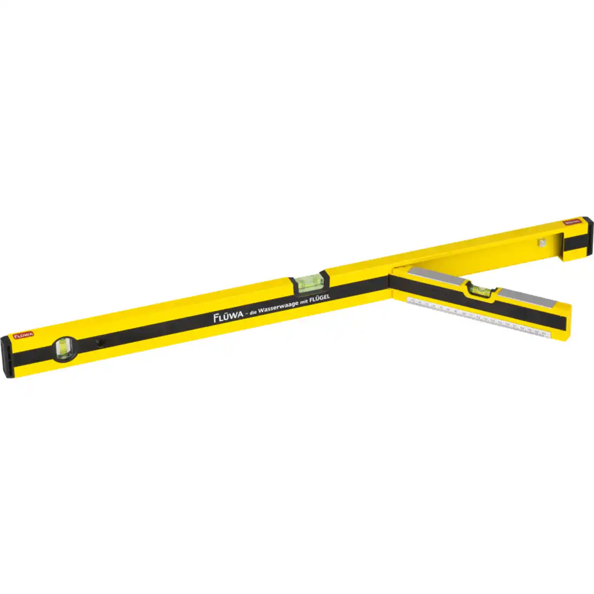 Bild 1 von FLÜWA Wasserwaage Gelb-Schwarz 80 cm Aluminium