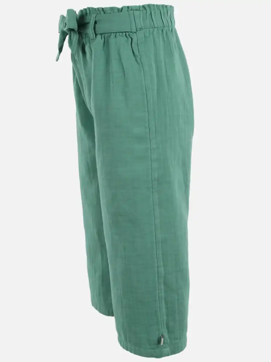 Bild 3 von Mädchen Culotte aus Musselinstoff Grün