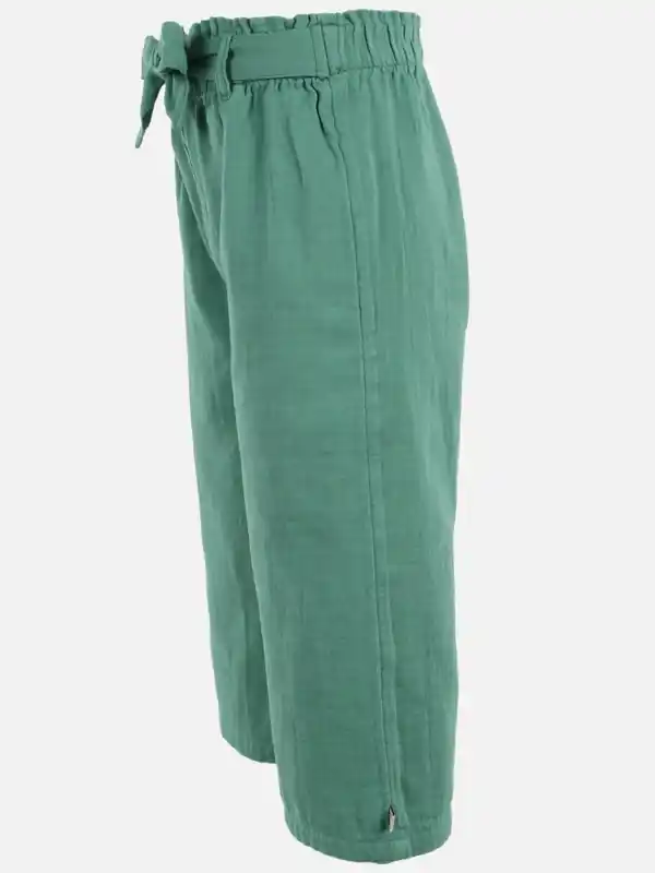 Bild 3 von Mädchen Culotte aus Musselinstoff Grün