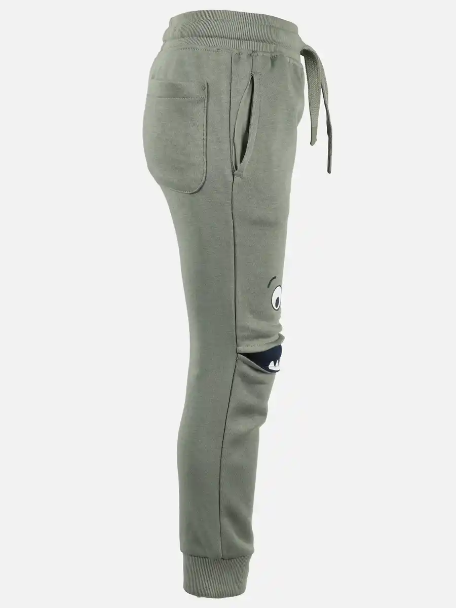 Bild 3 von Kinder Jogginghose mit Augenprint am Knie Grün