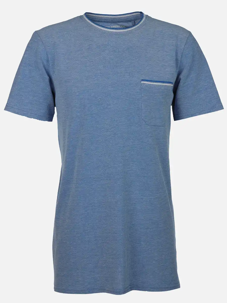 Bild 1 von Herren Shirt mit Brusttasche Blau