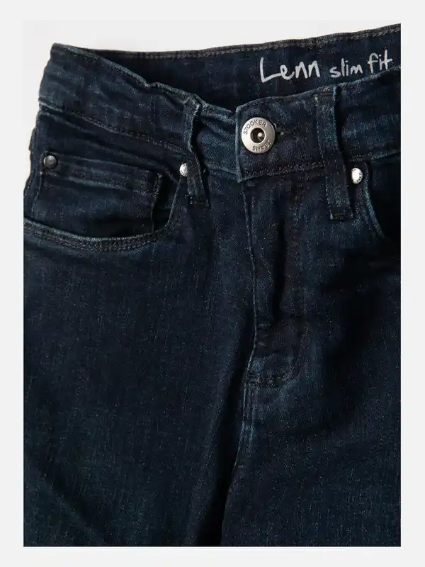 Bild 3 von Kinder Hose LENN Slim Fit Blau