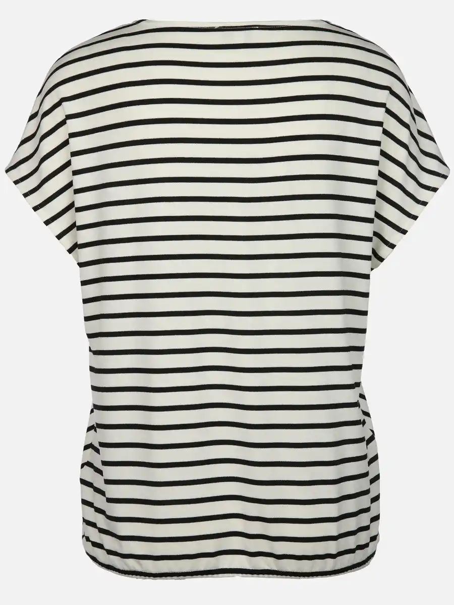 Bild 2 von Damen Ringelshirt Schwarz