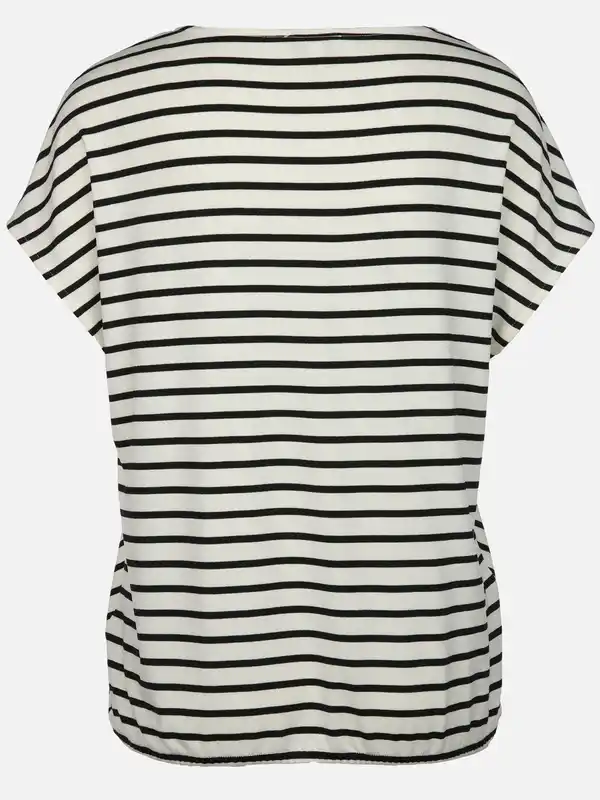 Bild 2 von Damen Ringelshirt Schwarz