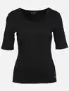 Bild 1 von Damen Ripp T-Shirt Marine