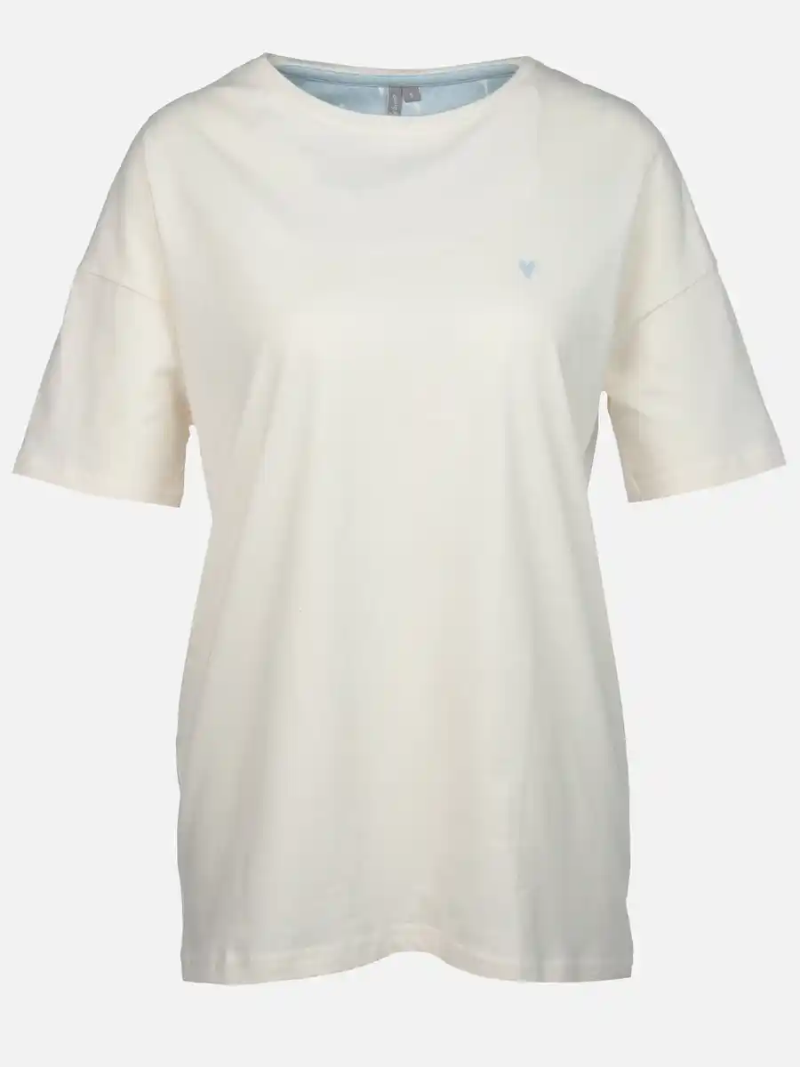 Bild 1 von Damen Schlafshirt unifarben Weiß