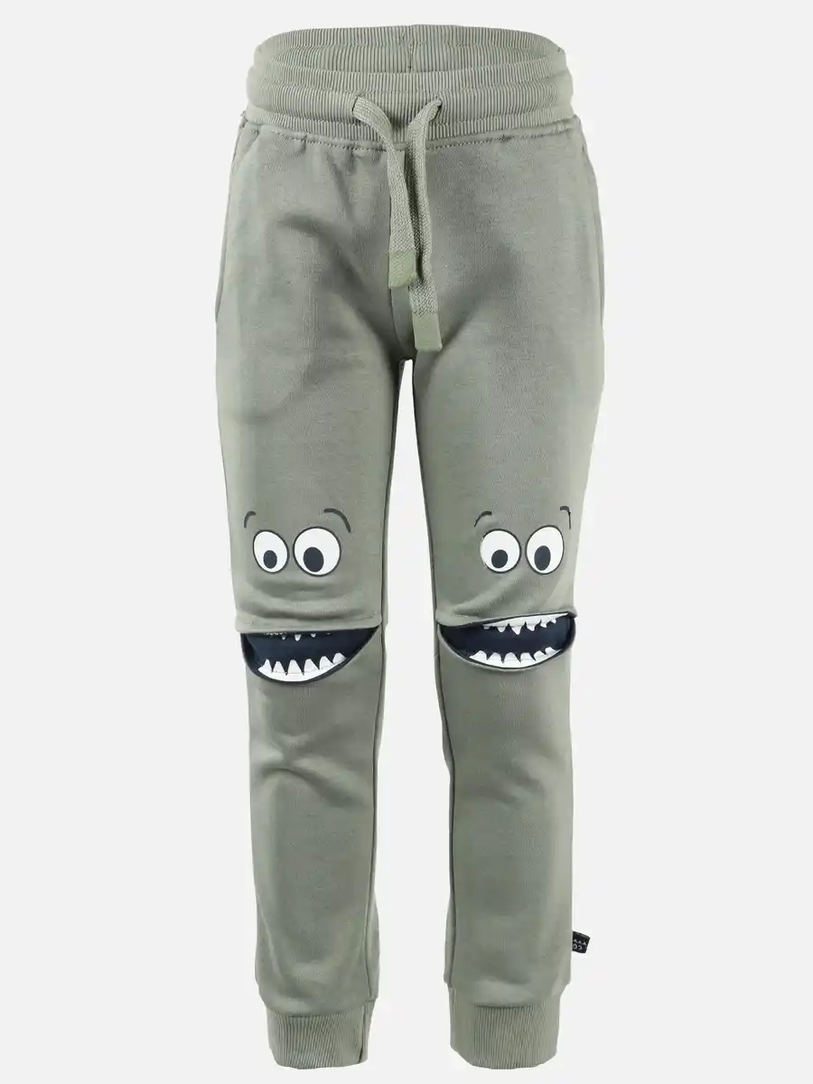 Bild 1 von Kinder Jogginghose mit Augenprint am Knie Grün