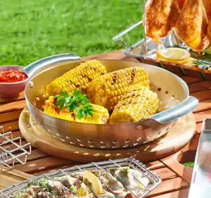 HOME IDEAS COOKING Grillkorb, rund*