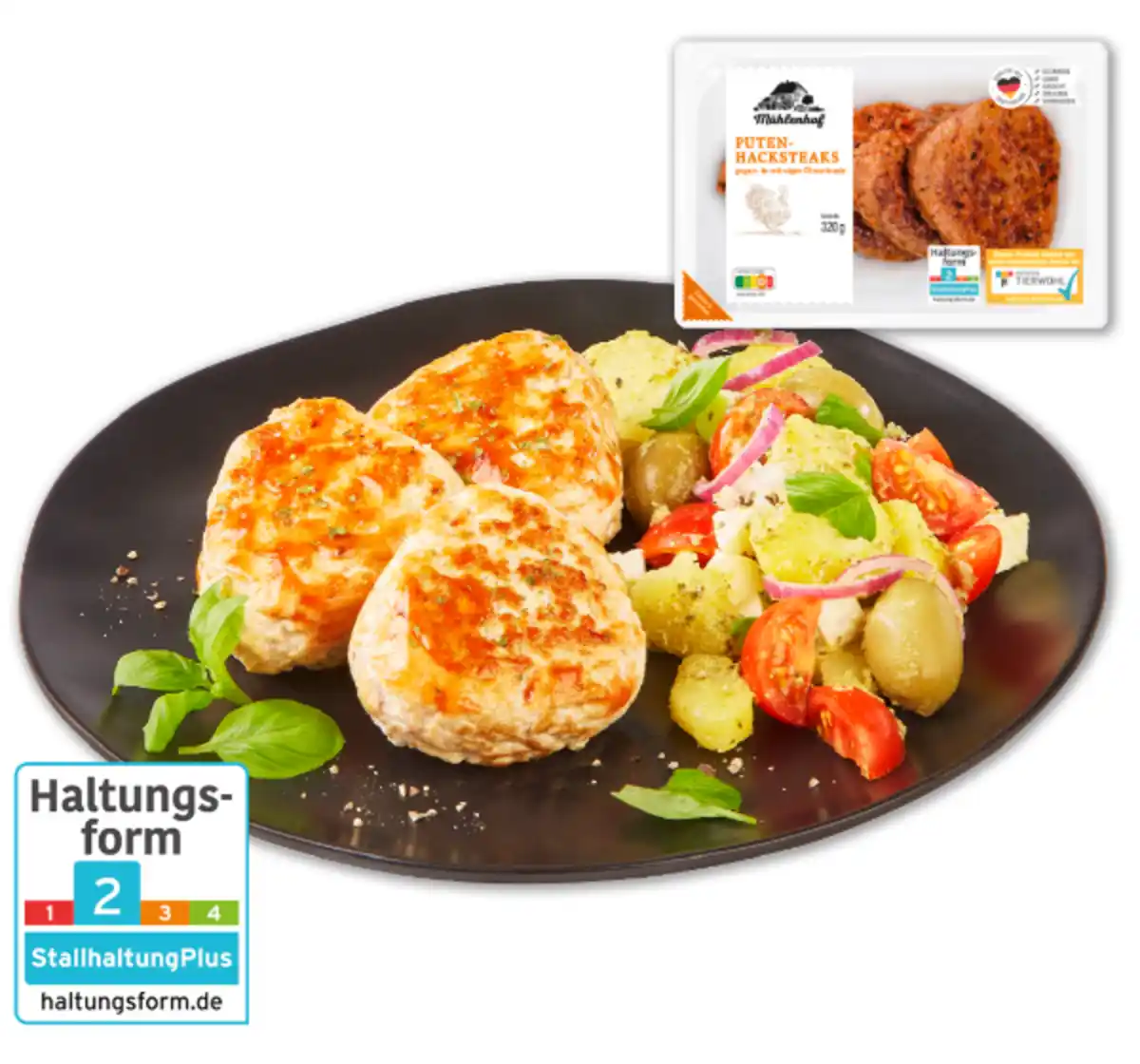 Bild 1 von MÜHLENHOF Puten-Hacksteaks