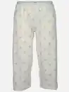 Bild 1 von Damen Schlafhose Capri Weiß