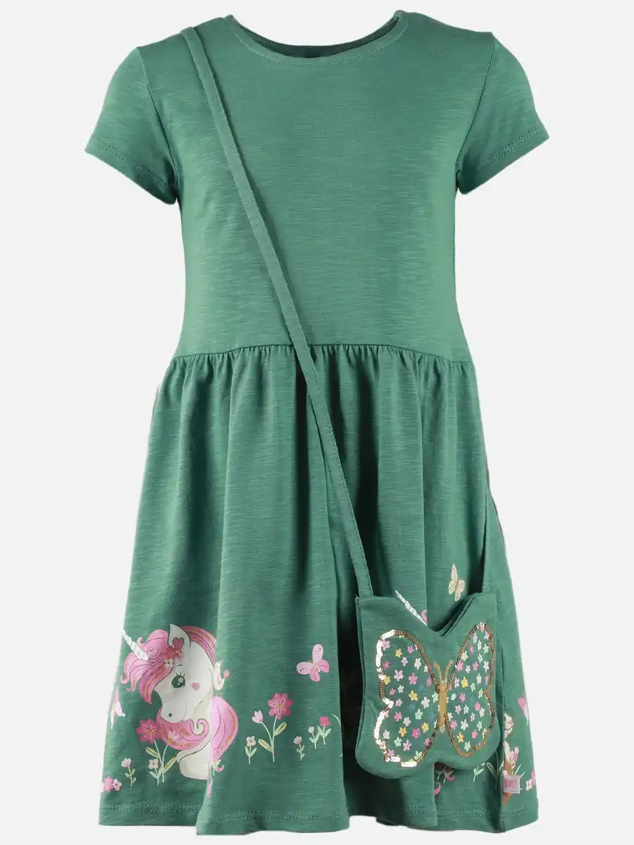 Bild 1 von Mädchen Set, 2tlg. mit Tierprint Grün