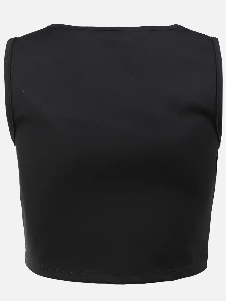 Bild 2 von Mädchen Top mit Cut Out Schwarz