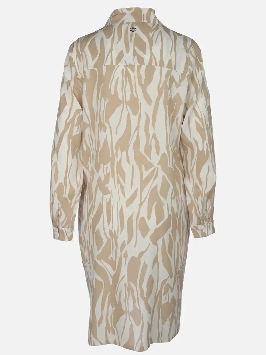 Bild 2 von Damen Kleid mit Alloverprint Beige