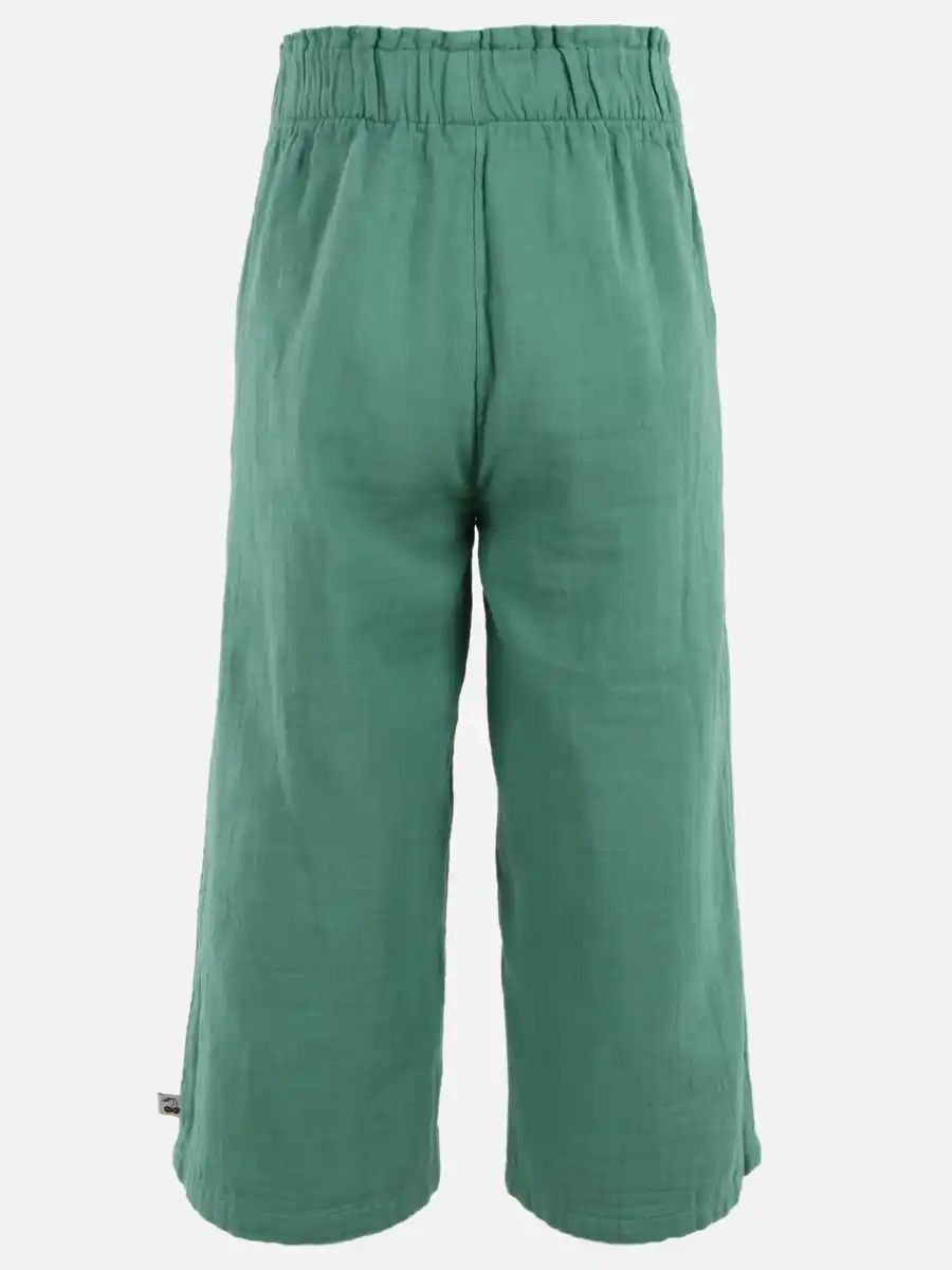 Bild 2 von Mädchen Culotte aus Musselinstoff Grün