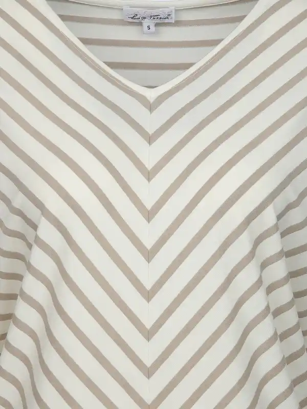 Bild 3 von Damen Ringelshirt Weiß