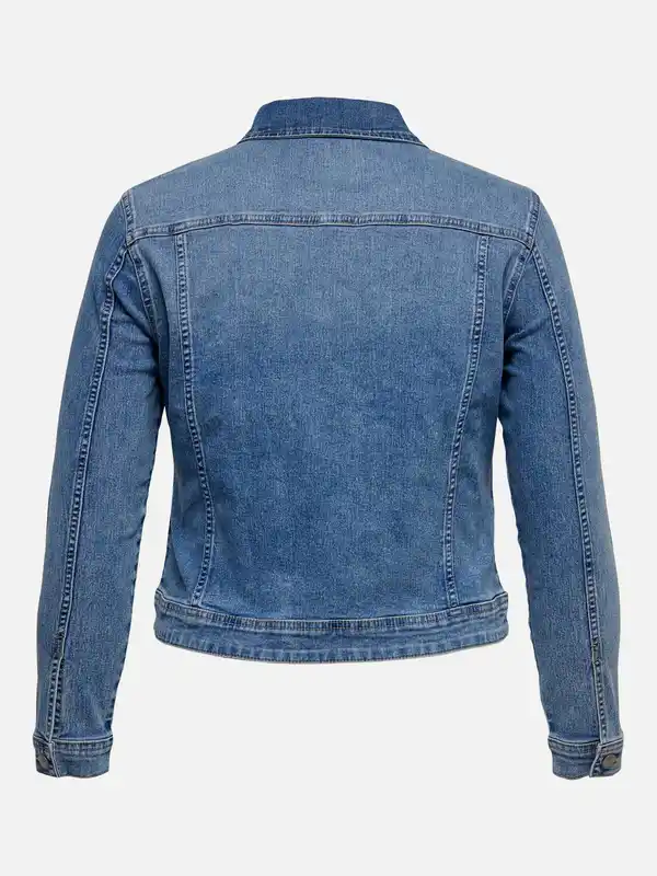 Bild 2 von Only Carmakoma CARWESPA LS JACKET LI Jeansjacke Blau