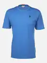 Bild 1 von Herren Shirt mit Logo-Stickerei Blau