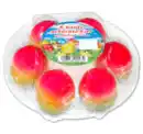 Bild 1 von 6 bunte gekochte Eier