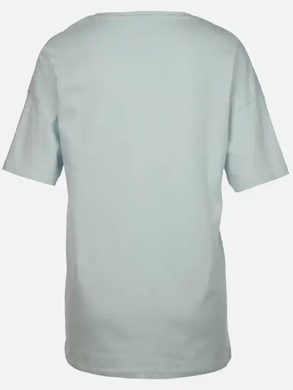 Bild 2 von Damen Schlafshirt unifarben Blau